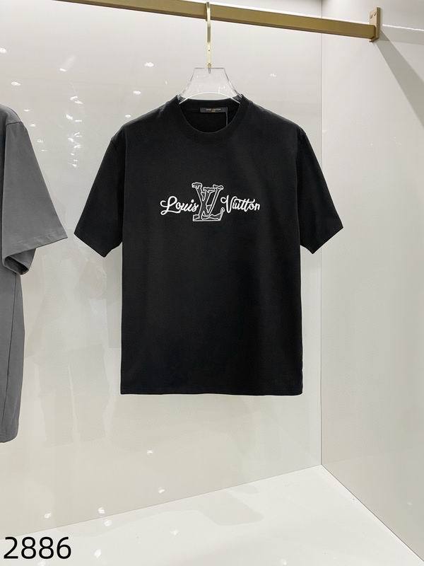 LV  t-shirt men-9033(S-XXL)