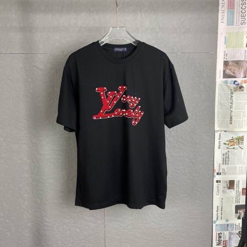 LV  t-shirt men-9155(XS-L)