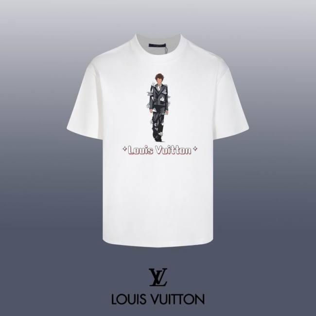 LV  t-shirt men-9201(XS-L)
