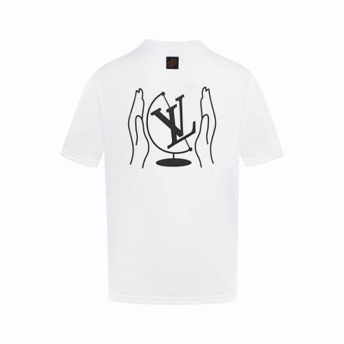 LV  t-shirt men-9245(XS-L)