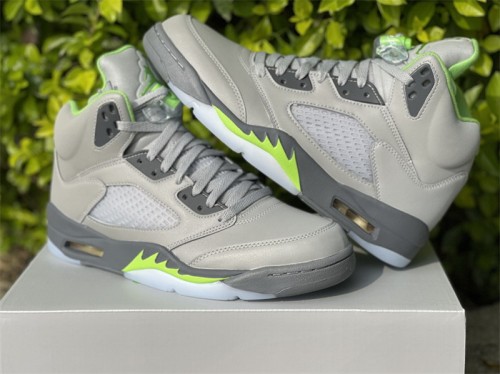 Authentic  Air Jordan 5 “Green Bean”