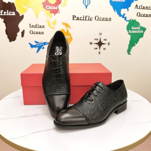Ferragamo Men shoes 1：1 quality-342