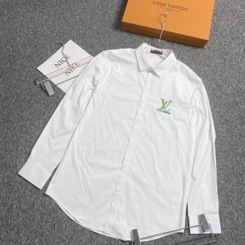 LV shirt men-387(M-XXL)