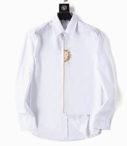 Versace long sleeve shirt men-146(M-XXXL)
