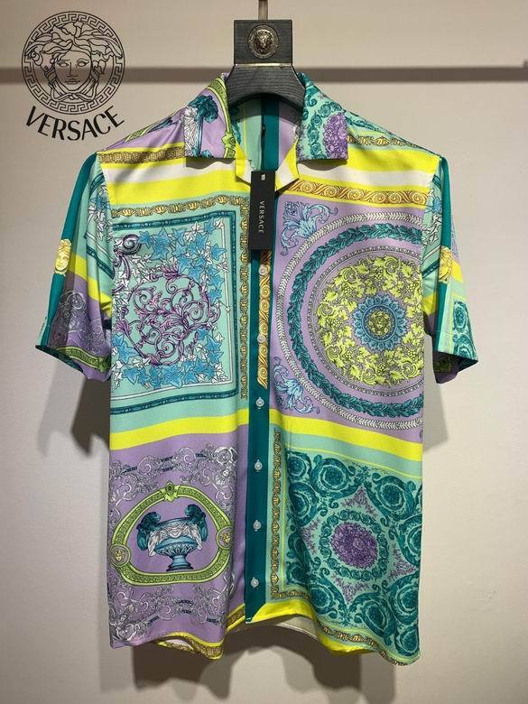 Versace short sleeve shirt men-032(S-XXL)