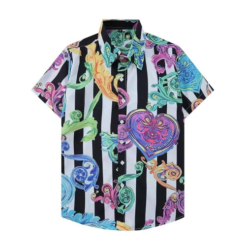 Versace short sleeve shirt men-020(M-XXXL)