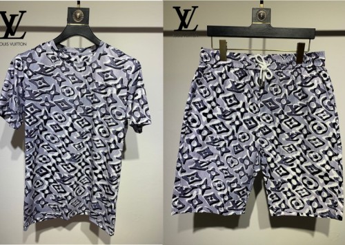 LV short sleeve men suit-140(S-XXL)