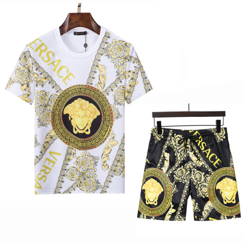 Versace short sleeve men suit-182(M-XXXL)