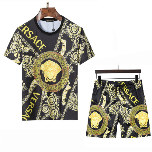 Versace short sleeve men suit-186(M-XXXL)