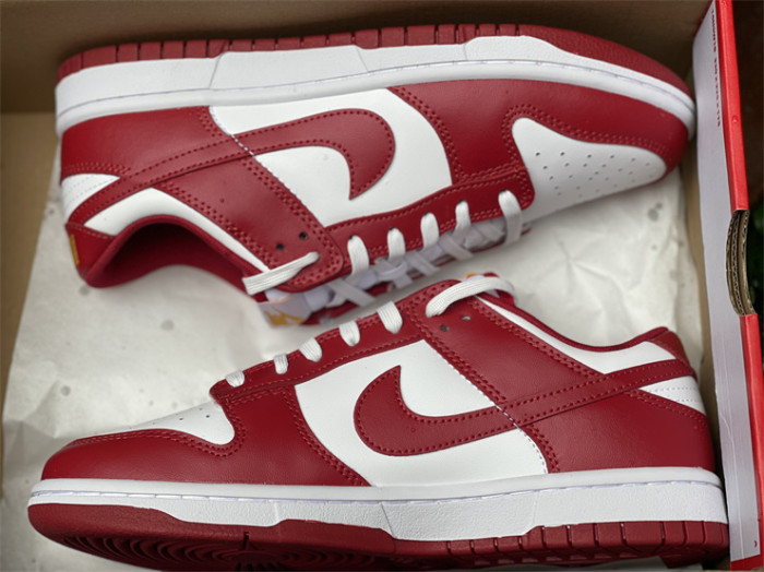 Authentic Nike Dunk Low “Gym Red”