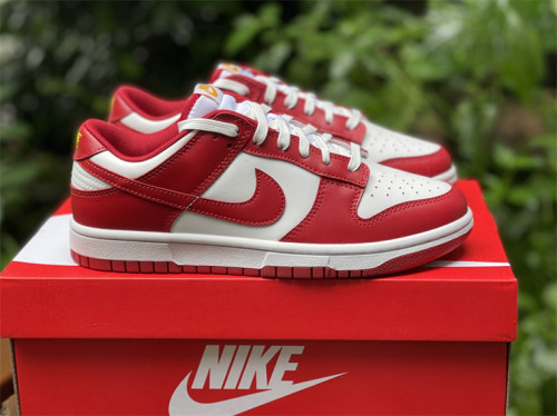 Authentic Nike Dunk Low “Gym Red”