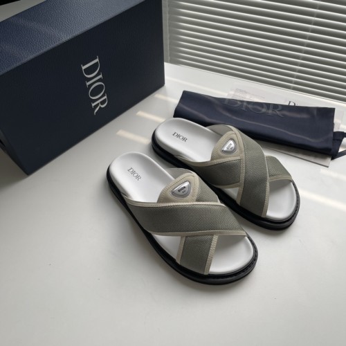 Dior men slippers1：1 quality-089