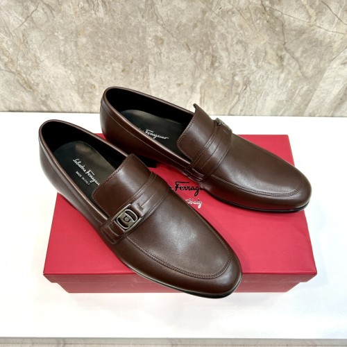 Ferragamo Men shoes 1：1 quality-352