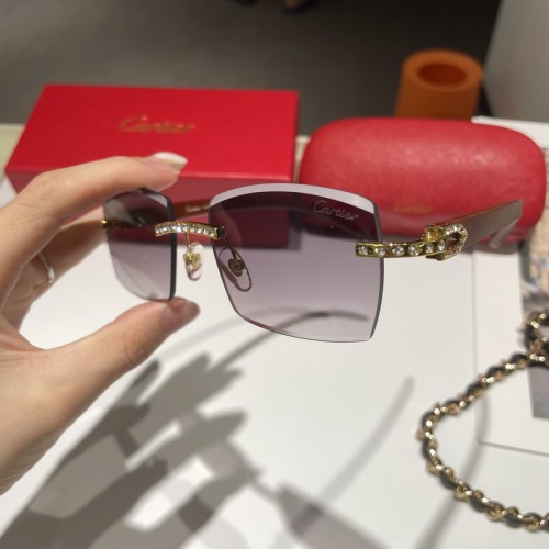 Cartier Sunglasses AAA-016