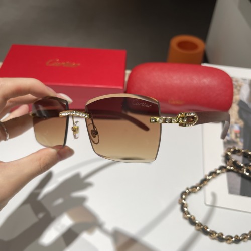Cartier Sunglasses AAA-017