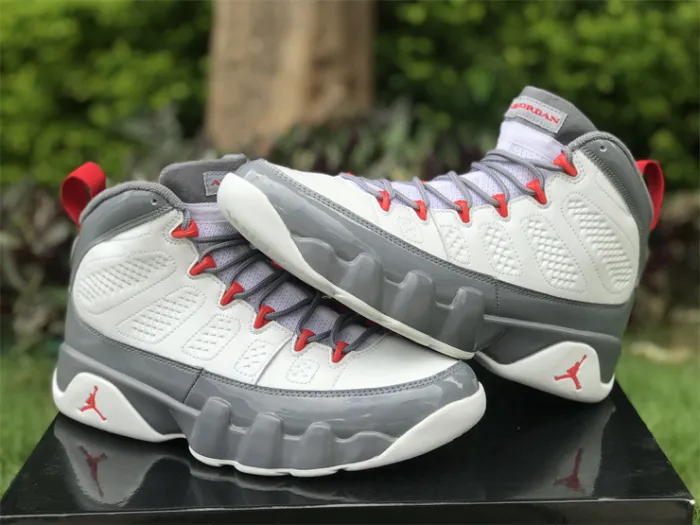 Authentic Air Jordan 9 “Fire Red”