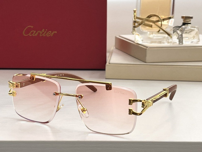 Cartier Sunglasses AAAA-205