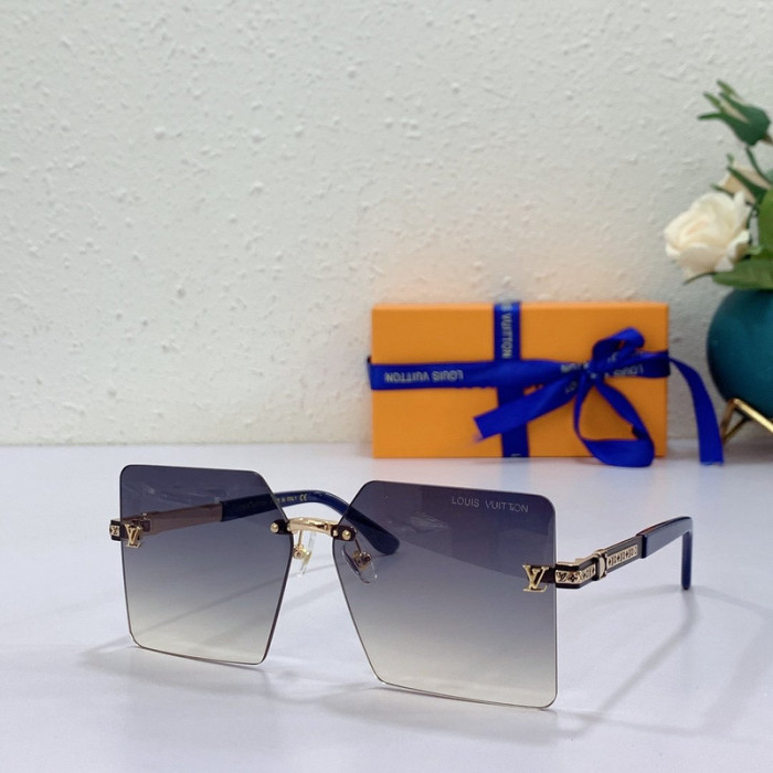 LV Sunglasses AAAA-1338