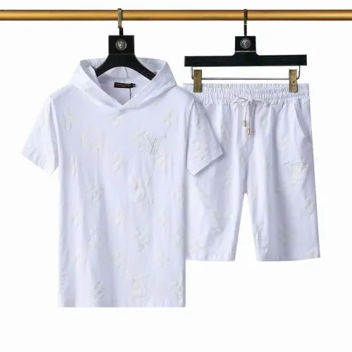 LV short sleeve men suit-165(M-XXXL)