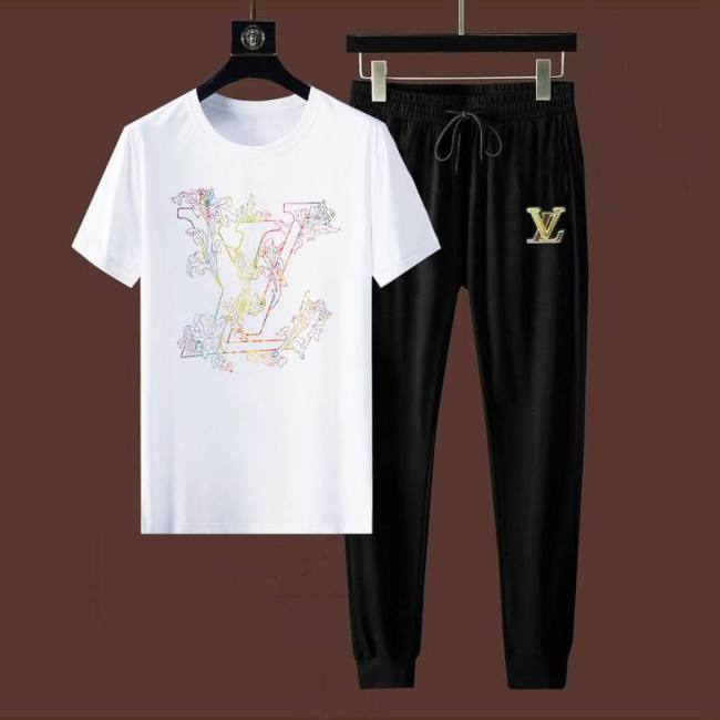 LV short sleeve men suit-183(M-XXXXL)