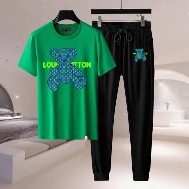 LV short sleeve men suit-193(M-XXXXL)