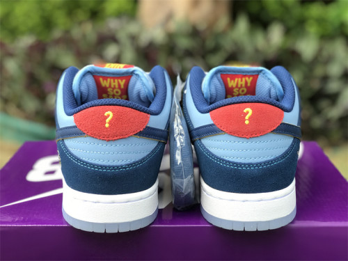 Authentic Why So Sad？x Nike SB Dunk Low