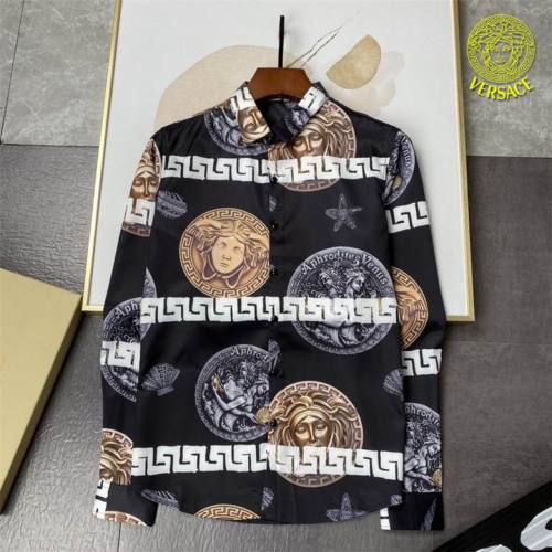 Versace long sleeve shirt men-237(M-XXXL)