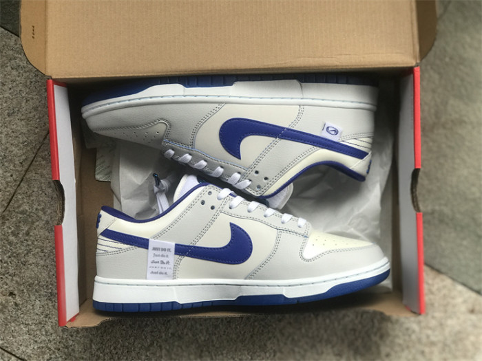 Authentic Nike SB Dunk Low White Blue