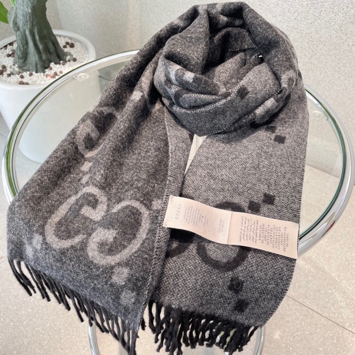 G Wool Scarf High End-036