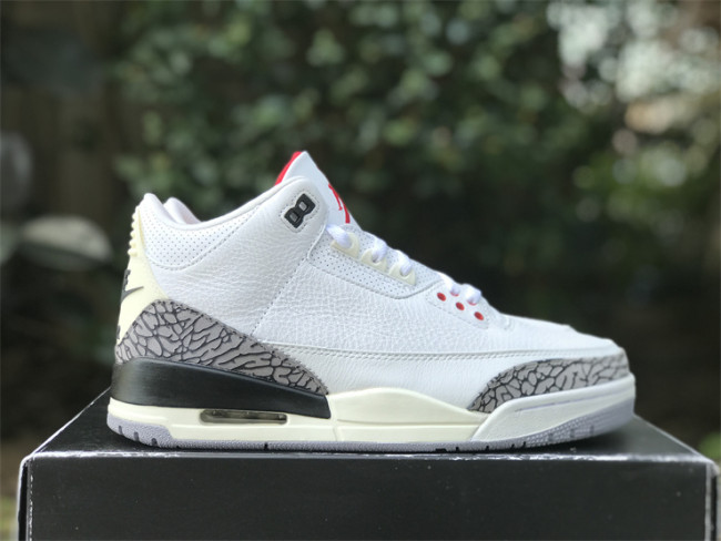 Authentic Air Jordan 3 “White Cement Reimagined”