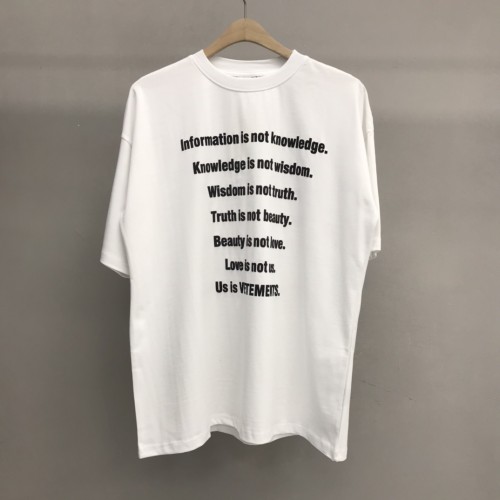 VETEMENTS Shirt 1：1 Quality-210(XS-L)