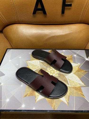 Hermes men slippers AAA-244
