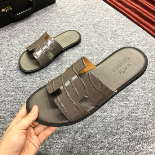 Hermes men slippers AAA-263