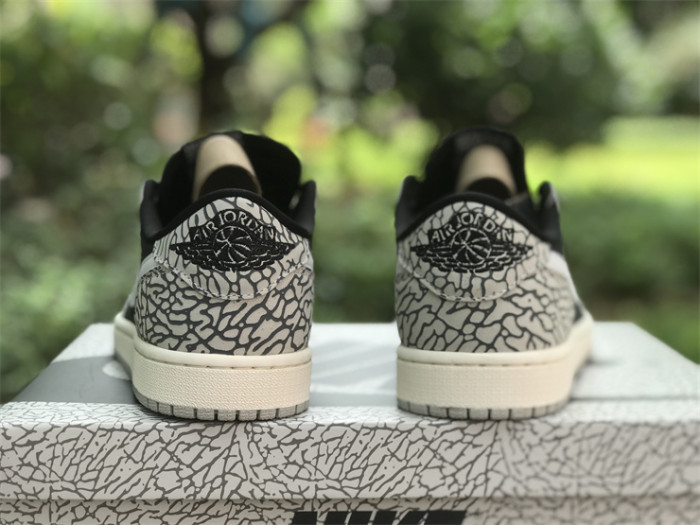 Authentic Air Jordan 1 Low OG “Black Cement”