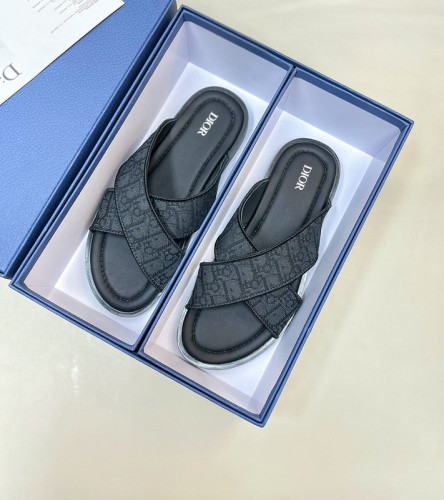 Dior men slippers1：1 quality-113