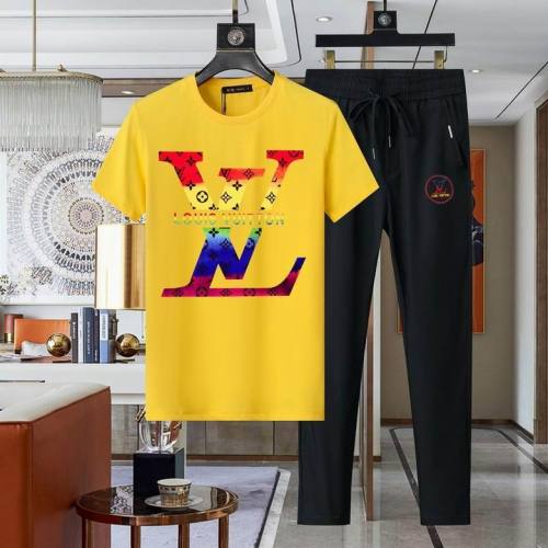 LV short sleeve men suit-219(M-XXXXL)