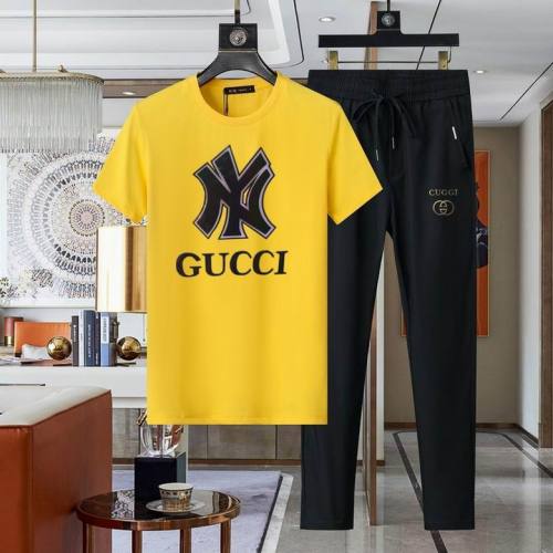 G short sleeve men suit-499(M-XXXXL)