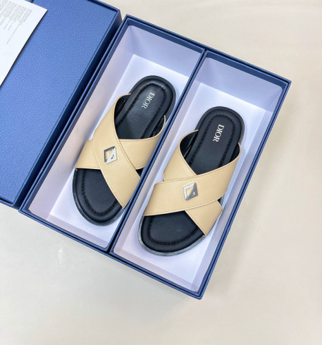 Dior men slippers1：1 quality-114