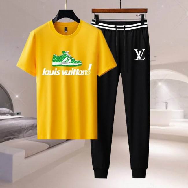 LV short sleeve men suit-228(M-XXXXL)
