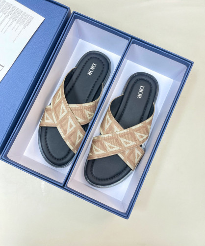 Dior men slippers1：1 quality-118