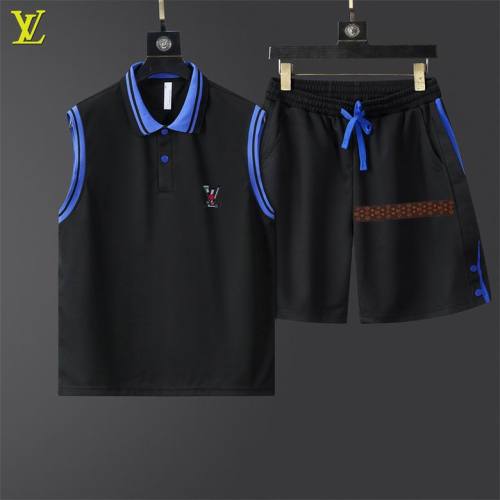 LV short sleeve men suit-239(M-XXXL)