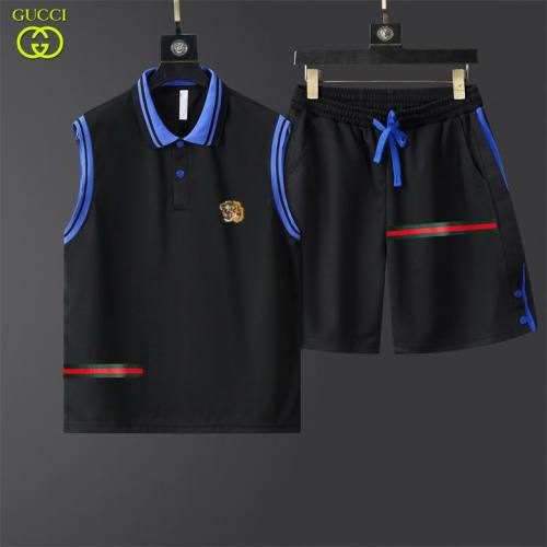 G short sleeve men suit-523(M-XXXL)