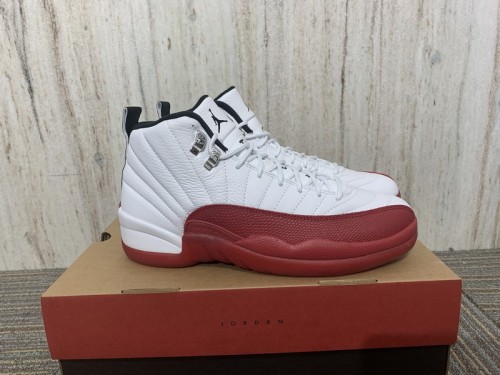 Authentic Air Jordan 12 “Cherry” 2023