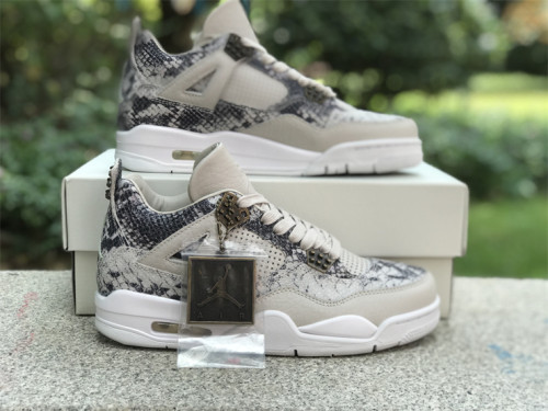 Authentic Air Jordan 4 Premium “Snakeskin”（restock)