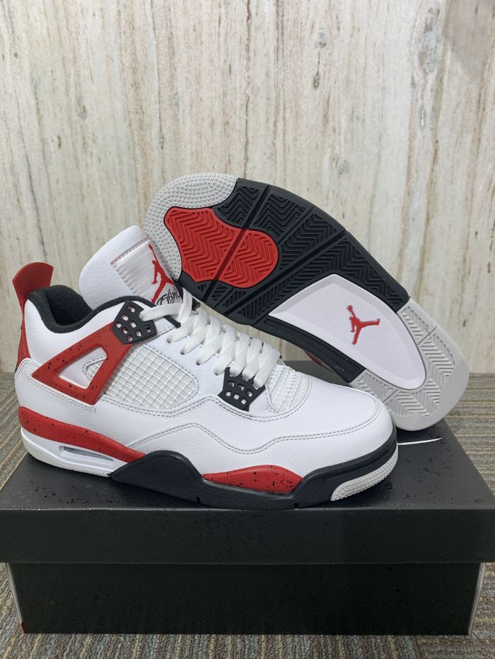 Authentic Air Jordan 4 “Red Cement”