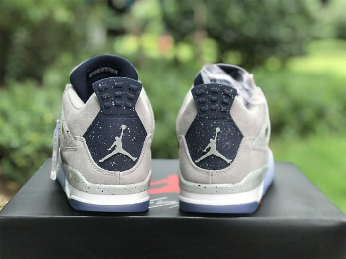 Authentic Air Jordan 4 PE Georgetown（restock)