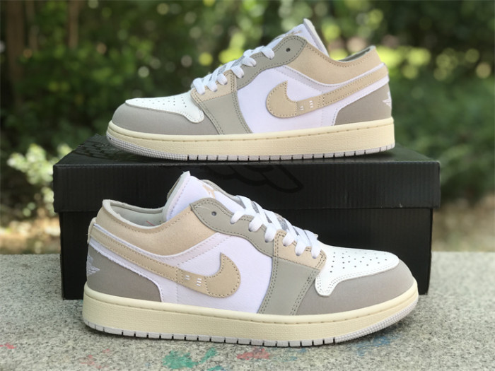 Authentic Air Jordan 1 Low OG EX “Tech Grey”