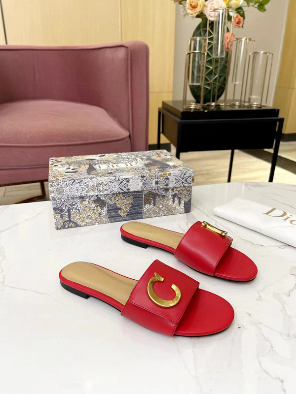 Dior women slippers AAA-090