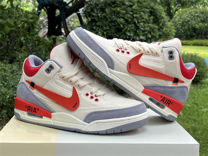 Authentic Off-White x Air Jordan 3