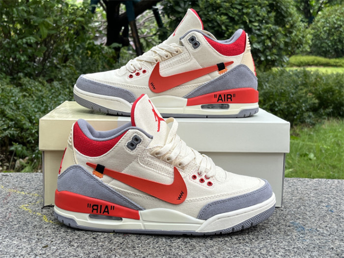 Authentic Off-White x Air Jordan 3